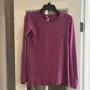 Lululemon Athletica Purple Align Long Sleeve T. Size 8